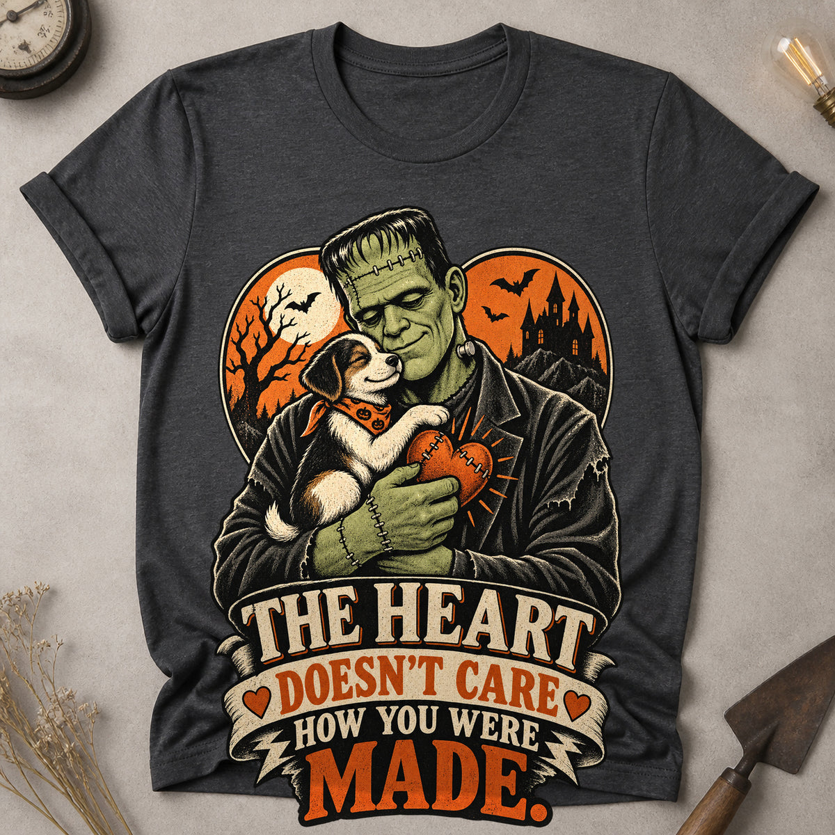 How You Were Made T-shirt - Dark Heather - Brooke & Belle