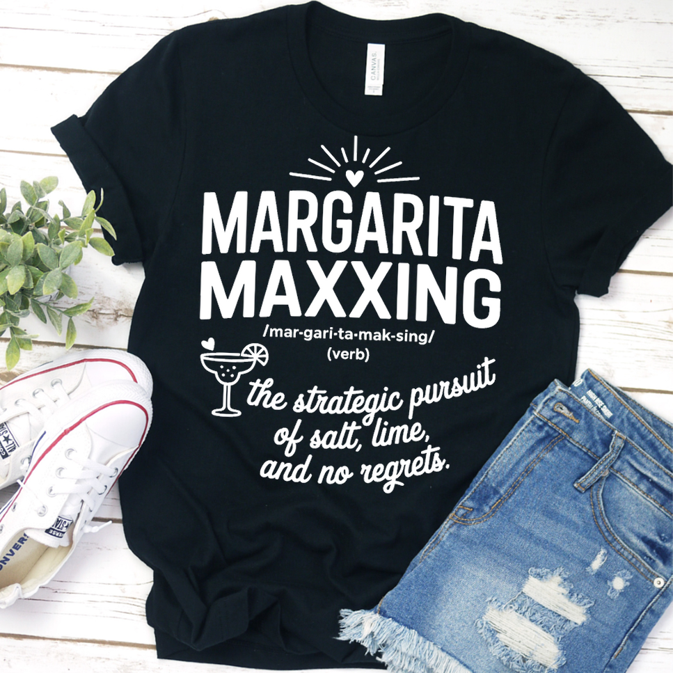 Margarita Maxxing T-Shirt - Black - Brooke & Belle