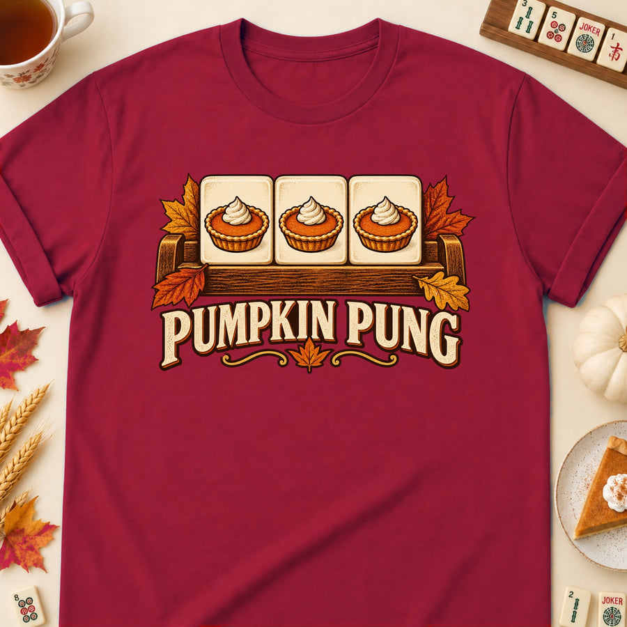 Pumpkin Pung Mahjong T-Shirt