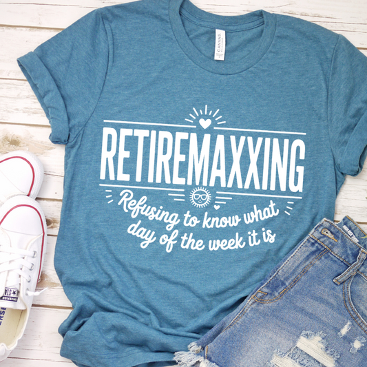 RETIREMAXXING - Heather Deep Teal
