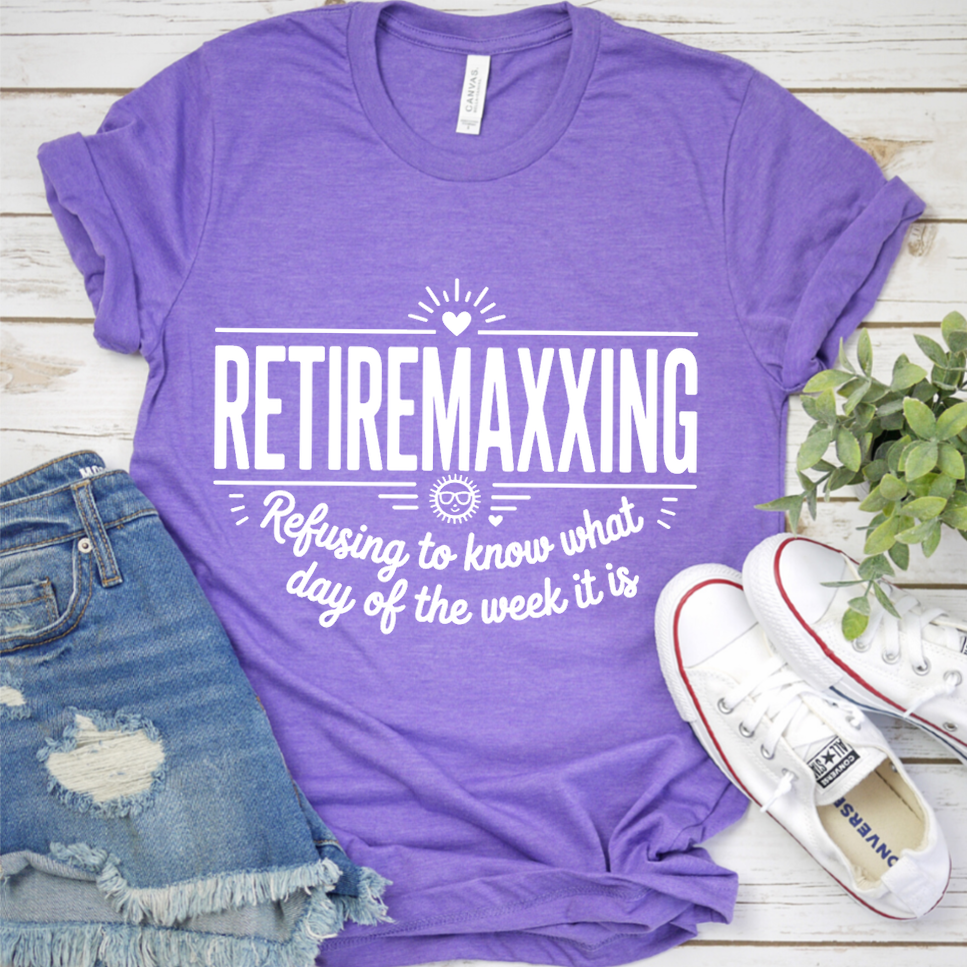RETIREMAXXING - Heather Purple