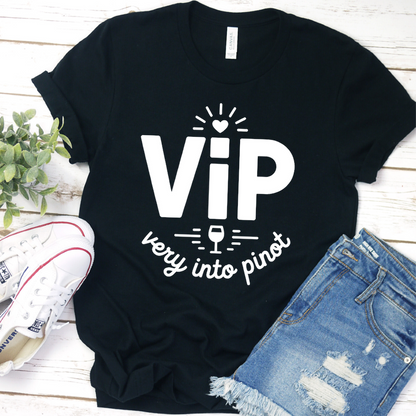 VIP Very Into Prosecco T-Shirt - Black - Brooke & Belle