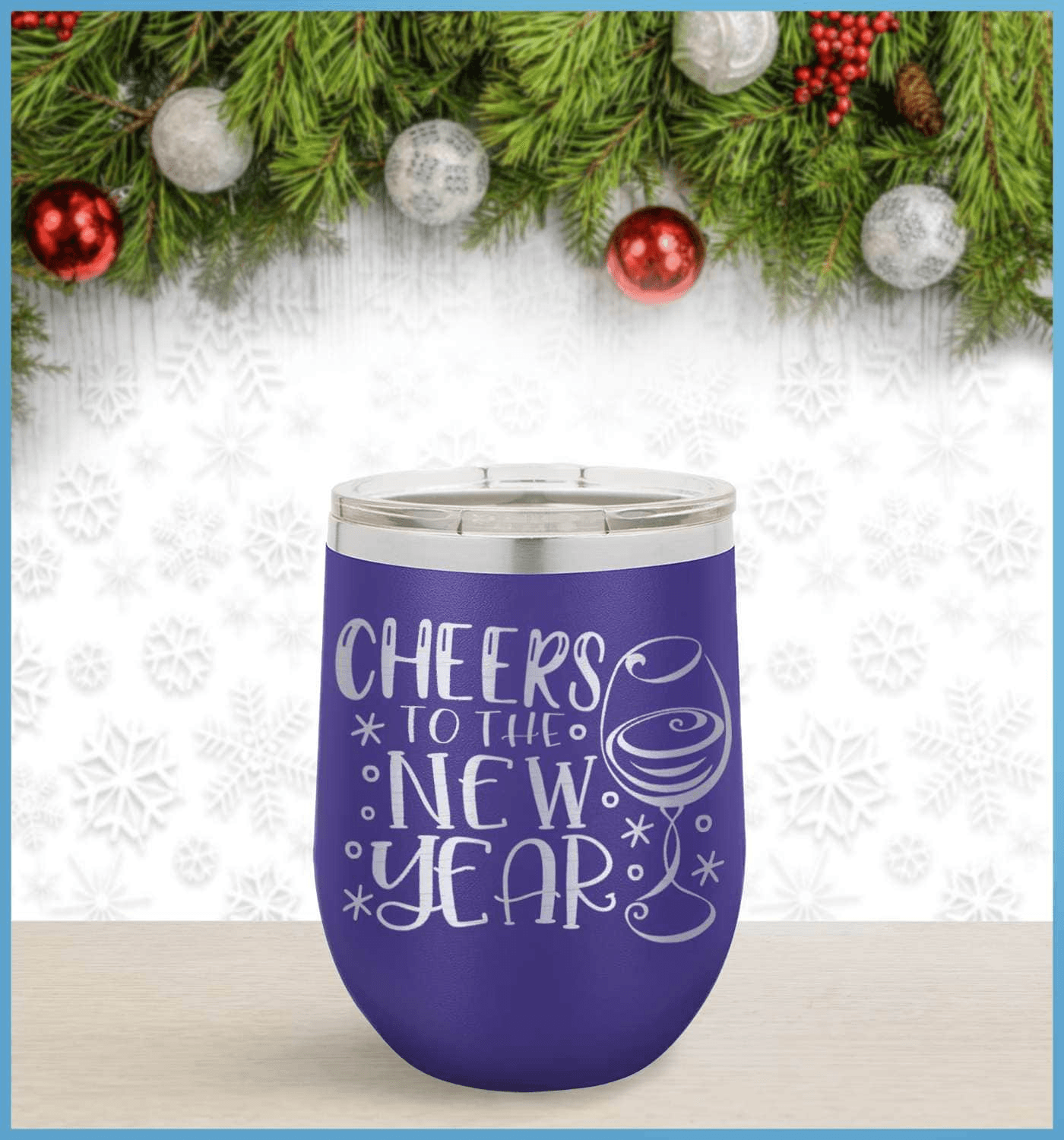 New Year's Tumbler: Cheers To The New Year! - Brooke & Belle