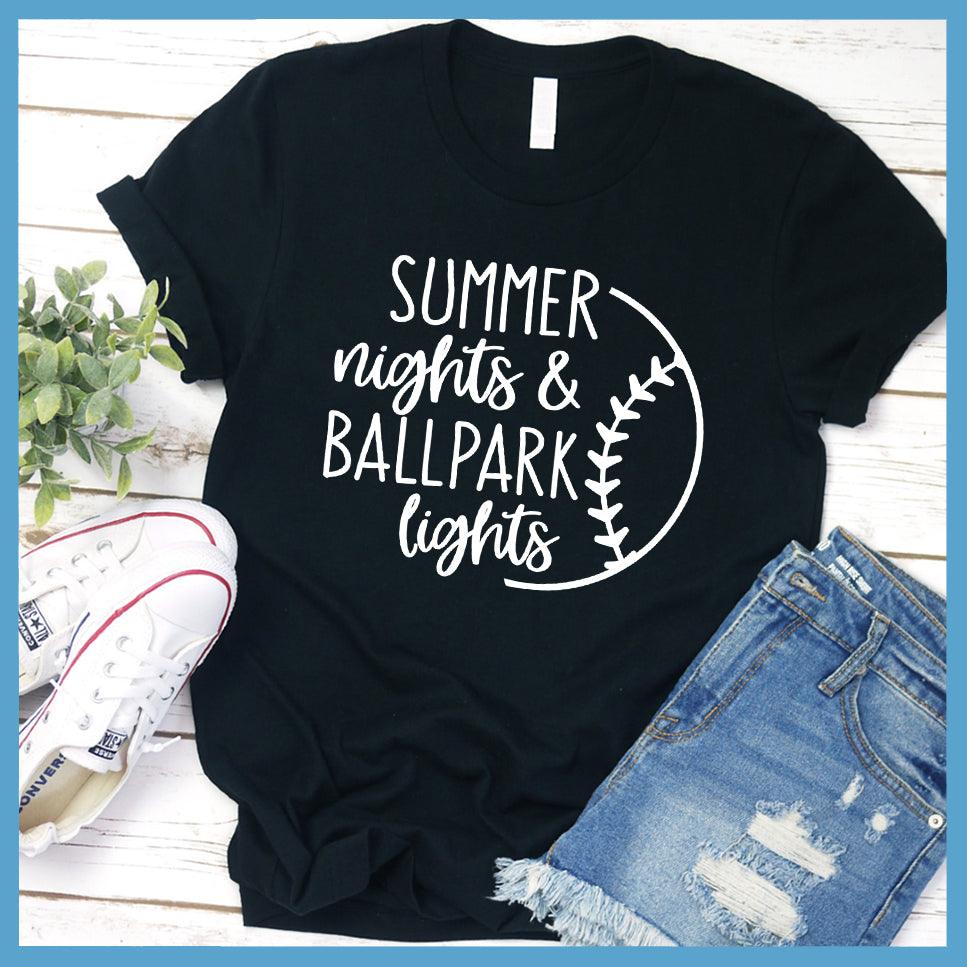 Summer Nights And Ballpark Lights T-Shirt - Brooke & Belle