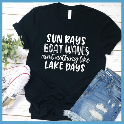 Sun Rays Boat Waves T-Shirt - Brooke & Belle