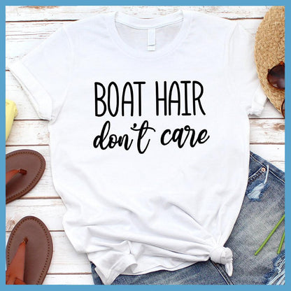 Boat Hair Don't Care T-Shirt - Brooke & Belle