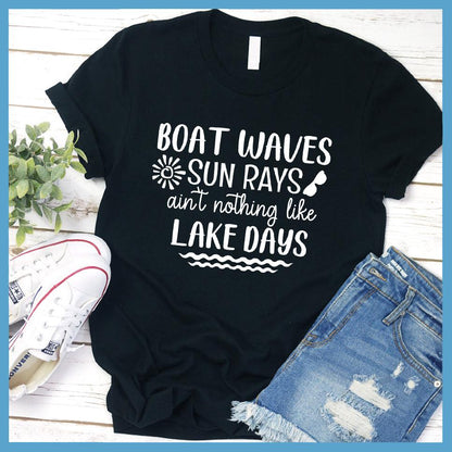 Boat Waves Sun Rays T-Shirt - Brooke & Belle