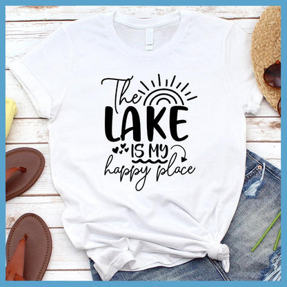 The Lake Is My Happy Place Version 4 T-Shirt - Brooke & Belle