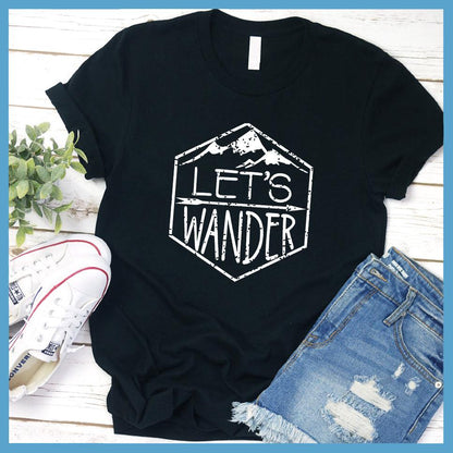 Let's Wander Grunge T-Shirt