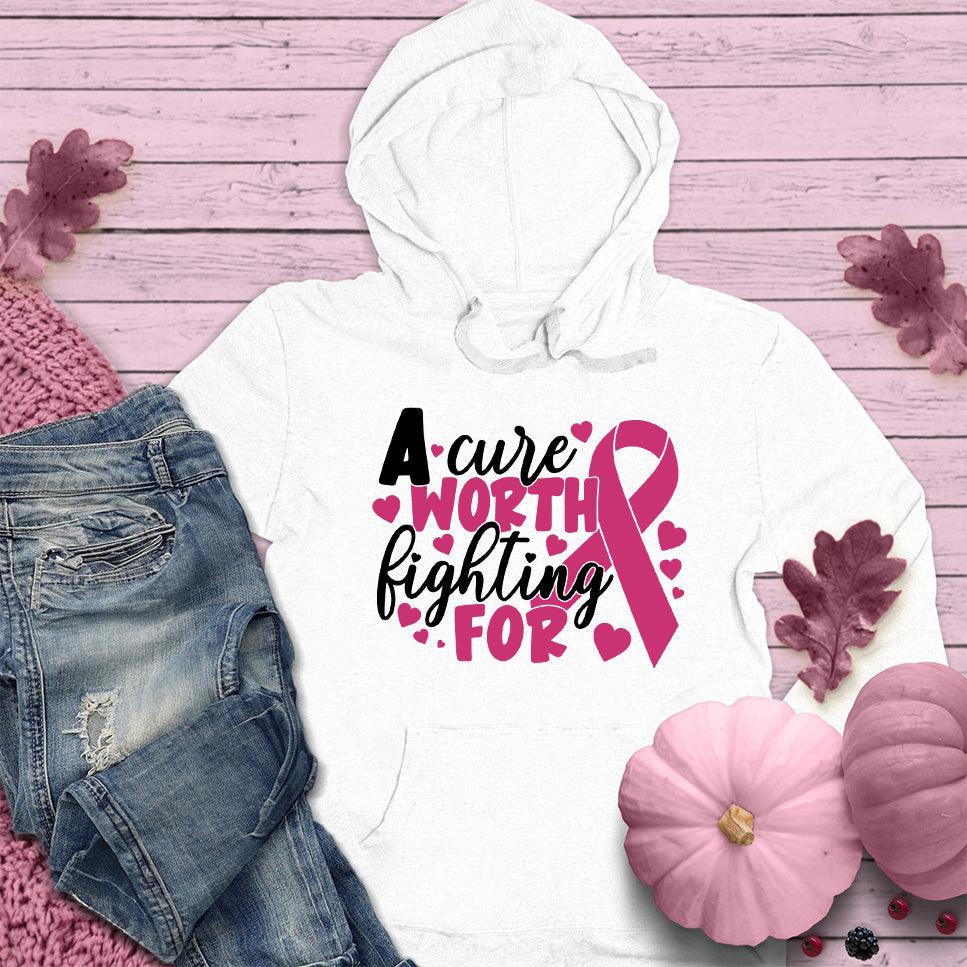 A Cure Worth Fighting For Colored Edition Hoodie - Brooke & Belle