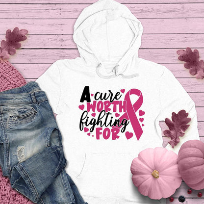 A Cure Worth Fighting For Colored Edition Hoodie - Brooke & Belle