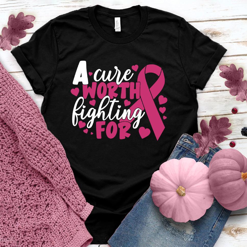 A Cure Worth Fighting For Colored Edition T-Shirt - Brooke & Belle