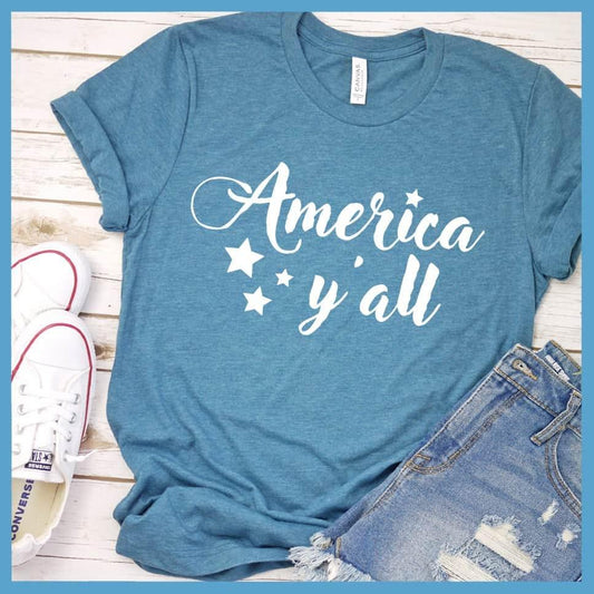 America Y'all T-Shirt - Brooke & Belle