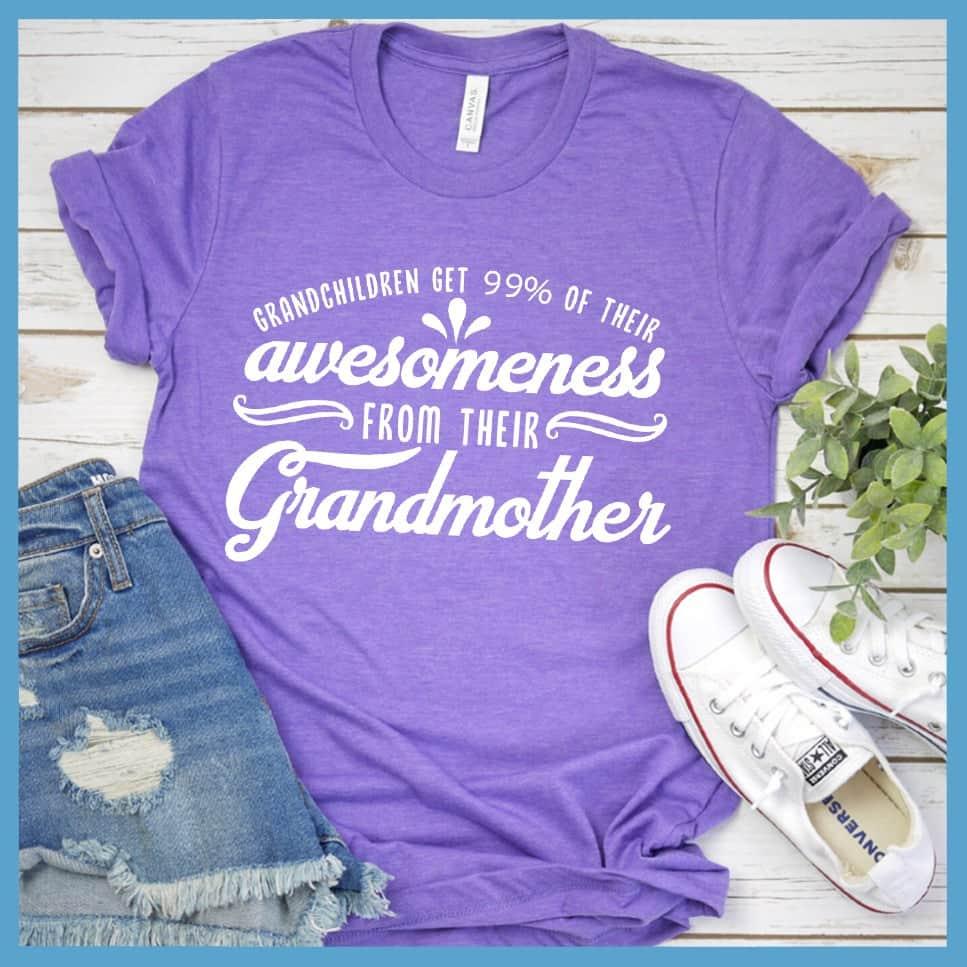 99% Of Awesomeness From Grandmother T-Shirt - Brooke & Belle