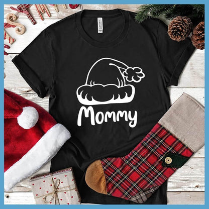 Mommy's Santa Hat Matching Family Christmas T-Shirt - Brooke & Belle