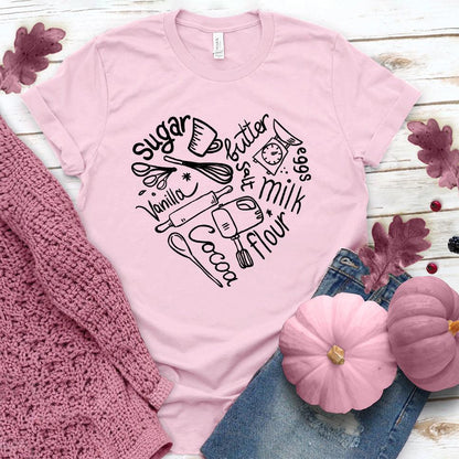 Bakery Heart T-Shirt Pink Edition