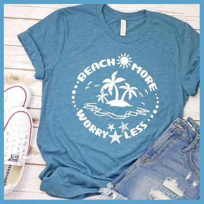 Beach More Worry Less T-Shirt - Brooke & Belle