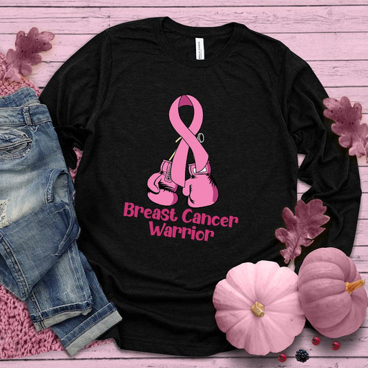 Breast Cancer Warrior Colored Edition Long Sleeves - Brooke & Belle