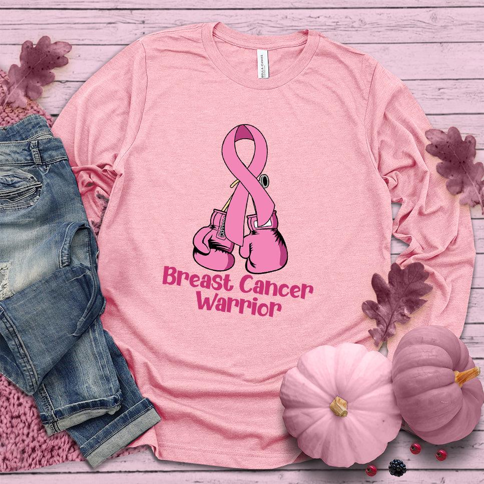 Breast Cancer Warrior Colored Edition Long Sleeves - Brooke & Belle