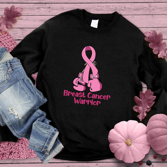 Breast Cancer Warrior Colored Edition Sweatshirt - Brooke & Belle