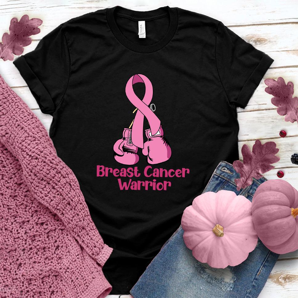 Breast Cancer Warrior Colored Edition T-Shirt - Brooke & Belle