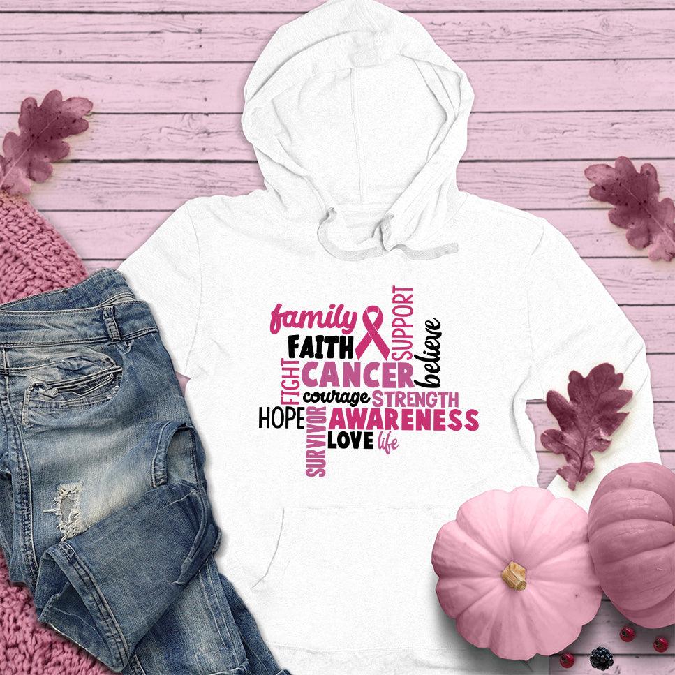 CANCER Awareness Colored Edition Hoodie - Brooke & Belle