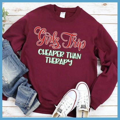 Girls Trip Colored Print Christmas Version 2 Sweatshirt