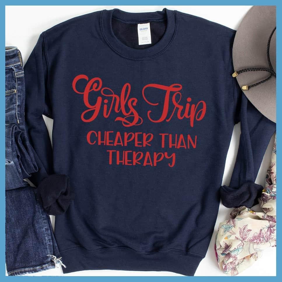 Girls Trip Colored Print Christmas Version Sweatshirt