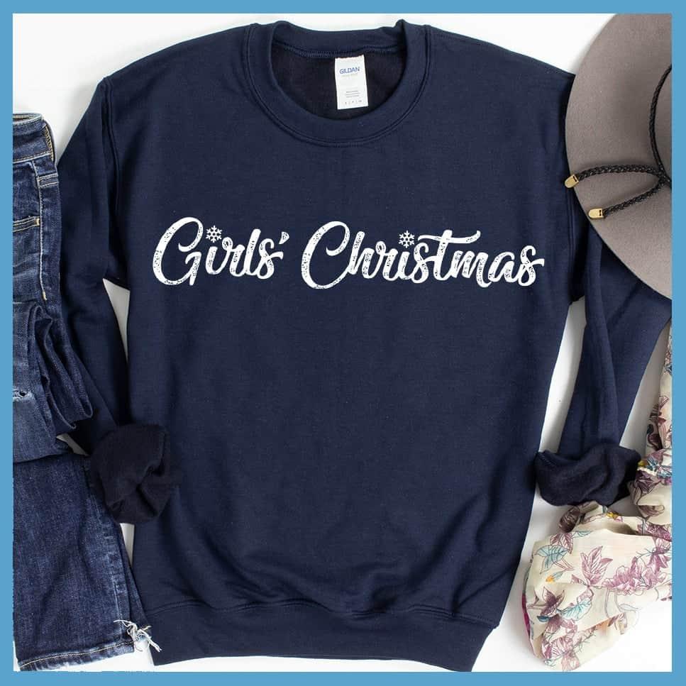 Girls’ Christmas Sweatshirt - Brooke & Belle