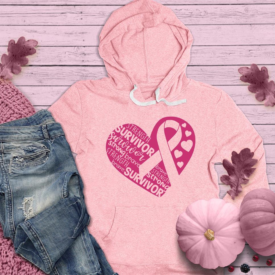 Survivor Heart Colored Edition Hoodie - Brooke & Belle