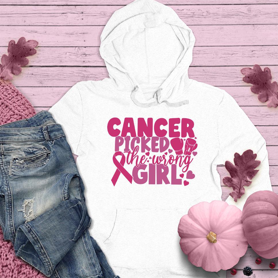 Cancer Picked The Wrong Girl Colored Edition Hoodie - Brooke & Belle