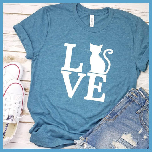 Cat Love Version 2 T-Shirt - Brooke & Belle