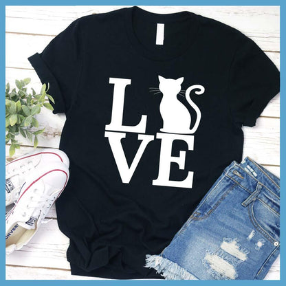 Cat Love Version 2 T-Shirt - Brooke & Belle