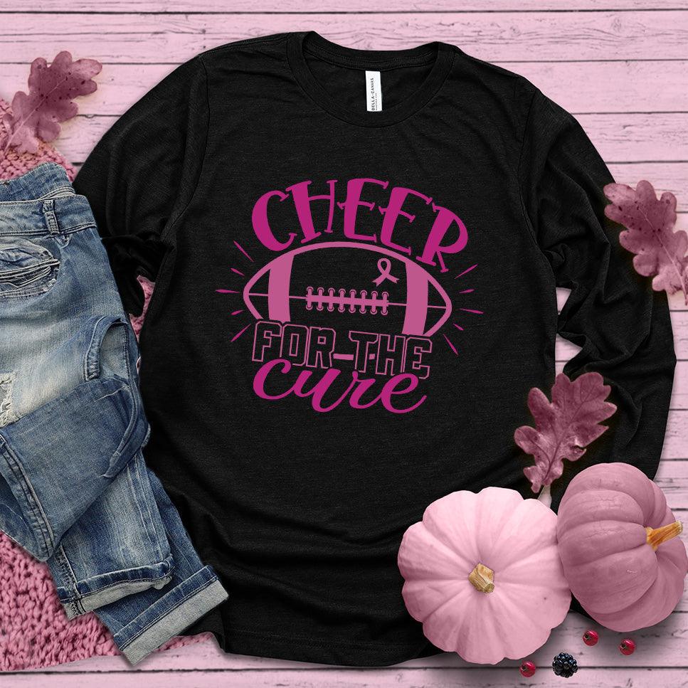Cheer For The Cure Version 2 Colored Edition Long Sleeves - Brooke & Belle