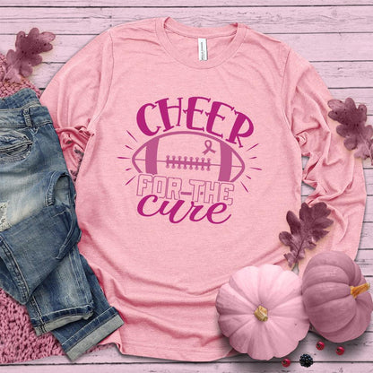 Cheer For The Cure Version 2 Colored Edition Long Sleeves - Brooke & Belle