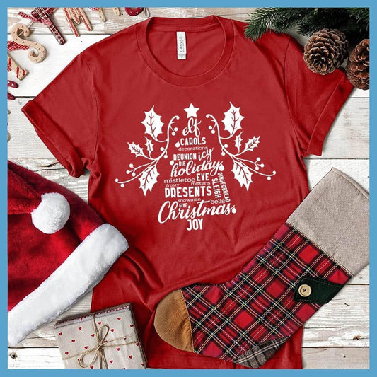 Christmas Tree Collage T-Shirt