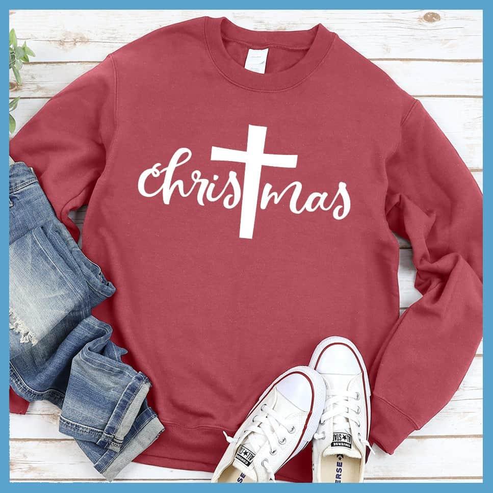Christmas Cross Sweatshirt