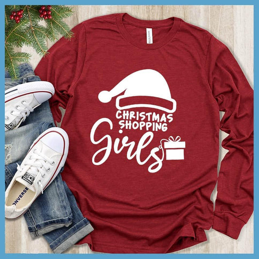 Christmas Shopping Girls Long Sleeves - Brooke & Belle