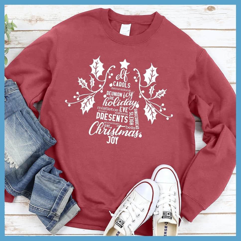 Christmas Tree Collage Sweatshirt - Brooke & Belle