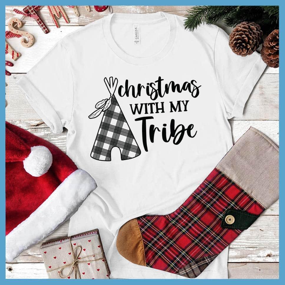 christmas with my tribe shirt