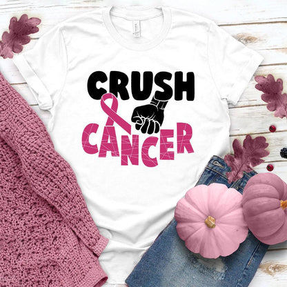 Crush Cancer Colored Edition T-Shirt - Brooke & Belle