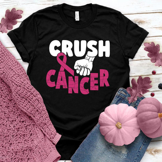 Crush Cancer Colored Edition T-Shirt - Brooke & Belle