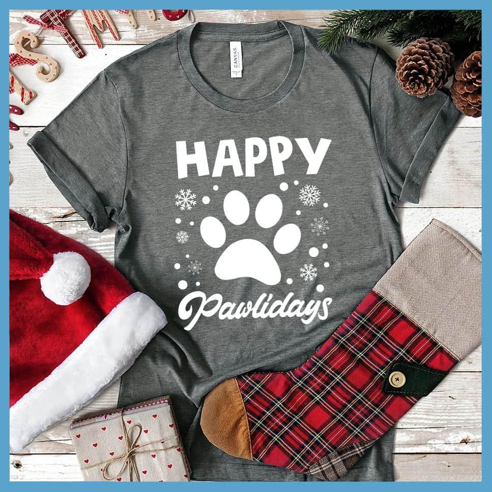 Happy Pawlidays T-Shirt - Brooke & Belle