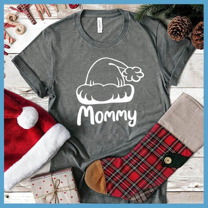 Mommy's Santa Hat Matching Family Christmas T-Shirt - Brooke & Belle