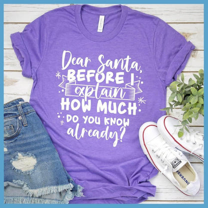 Dear Santa T-Shirt