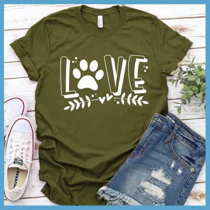 Dog Love Fall Version 1 T-Shirt - Brooke & Belle