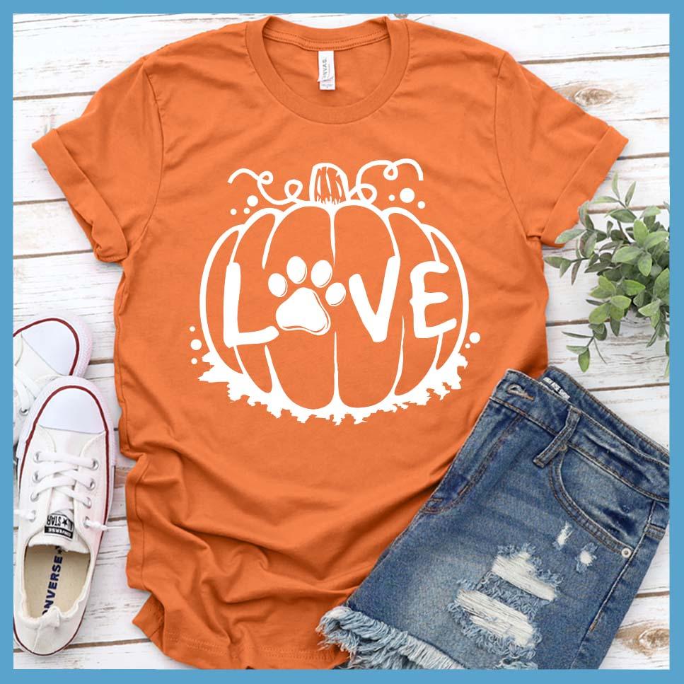 Dog Love Fall Version 2 T-Shirt - Brooke & Belle