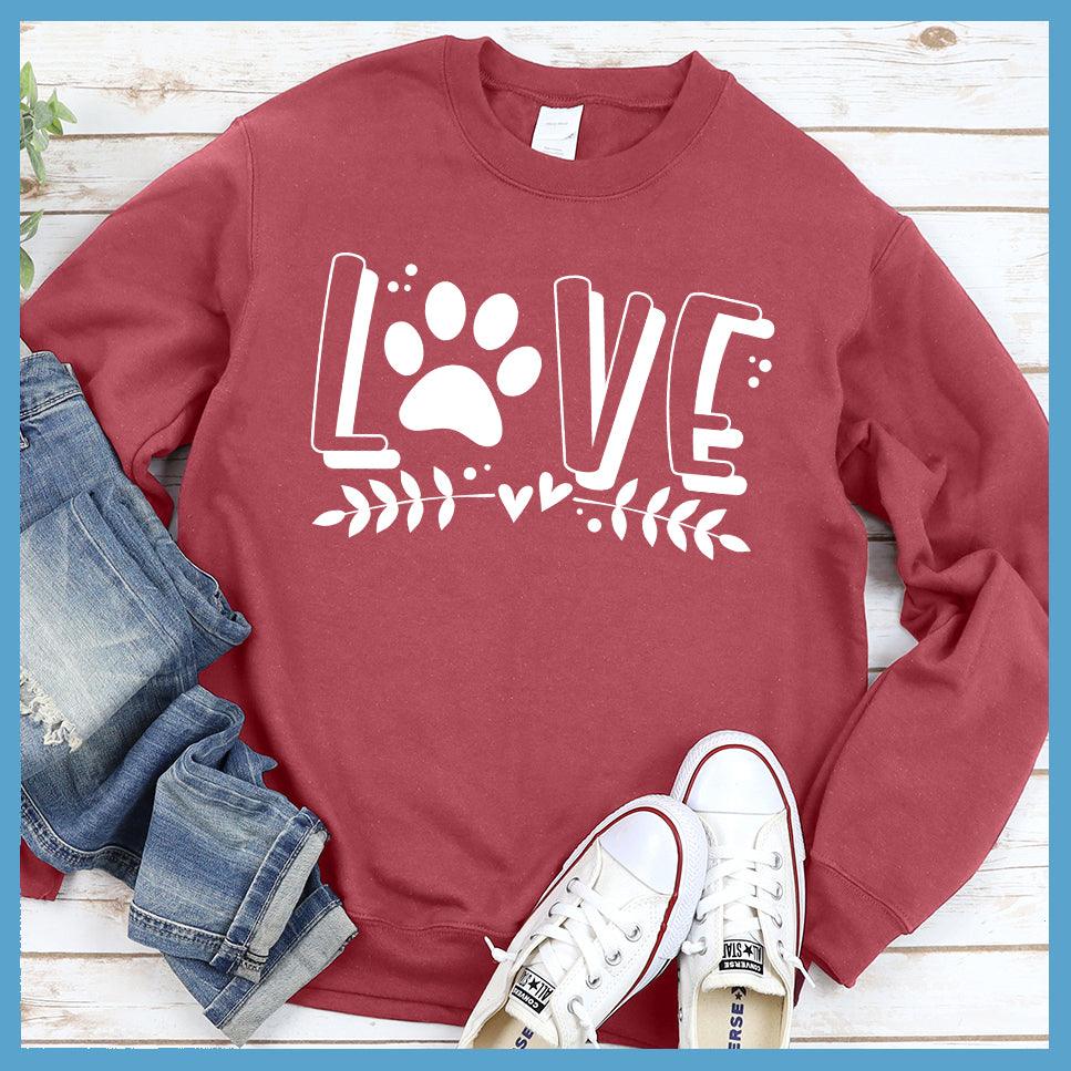 Dog Love Fall Version Sweatshirt - Brooke & Belle