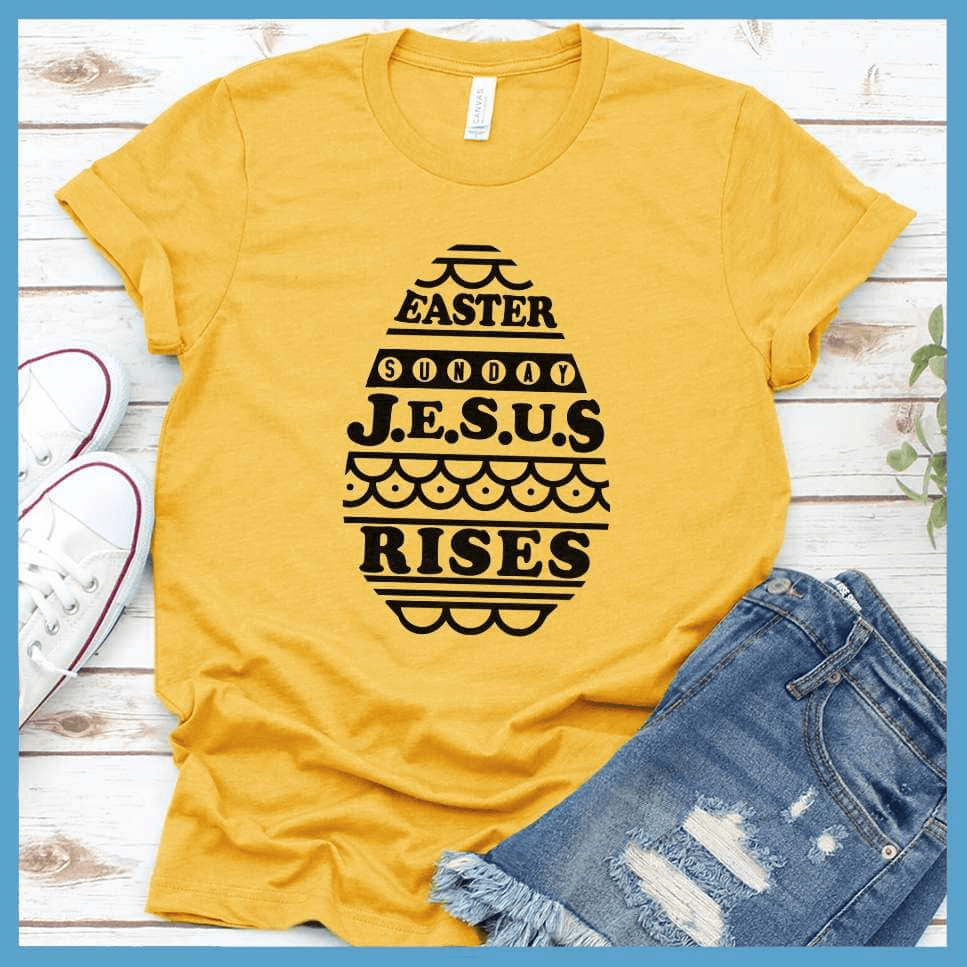Jesus Rises - Easter Egg T-Shirt - Brooke & Belle