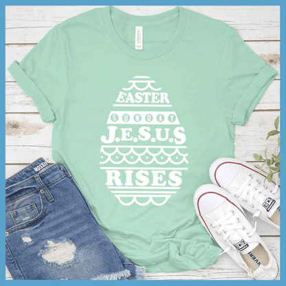Jesus Rises - Easter Egg T-Shirt